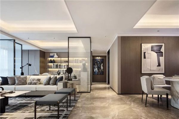 客廳隔斷常見的幾種方法，附客廳隔斷效果圖