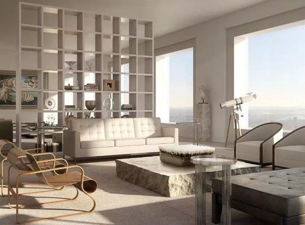 客廳隔斷常見的幾種方法，附客廳隔斷效果圖