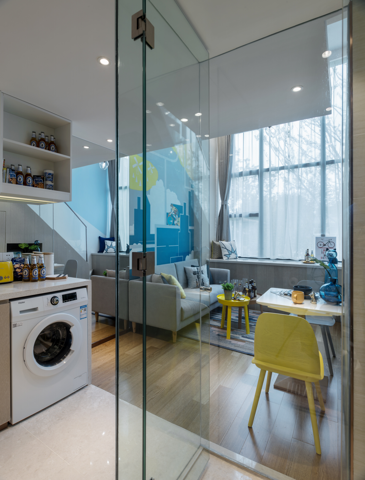 龍湖九里晴川-現(xiàn)代簡(jiǎn)約-臥室設(shè)計(jì)效果圖