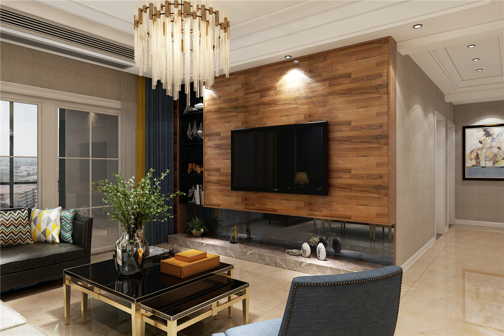 龍湖九里晴川-現(xiàn)代簡約-臥室設計效果圖