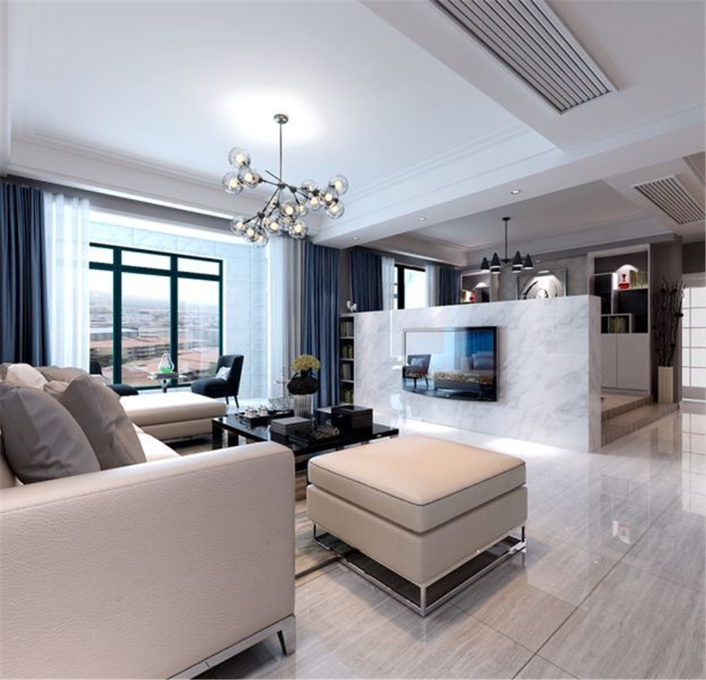 龍湖九里晴川-現(xiàn)代簡約-臥室設(shè)計效果圖