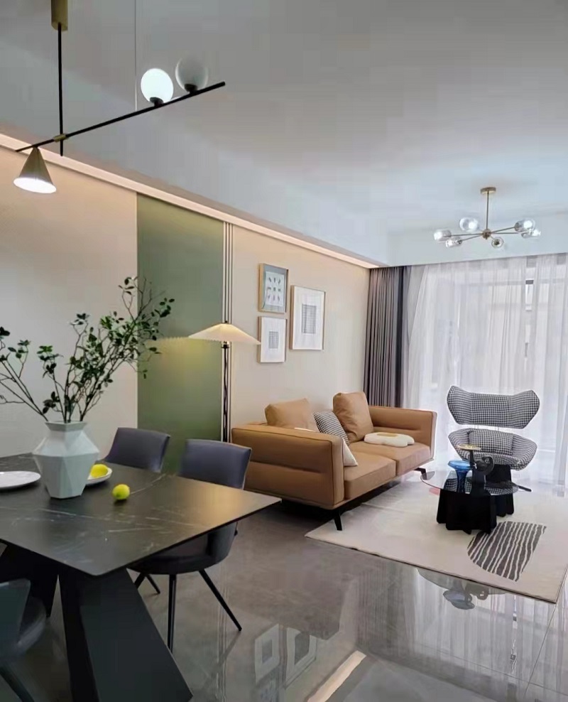 龍湖九里晴川-現(xiàn)代簡約-臥室設計效果圖