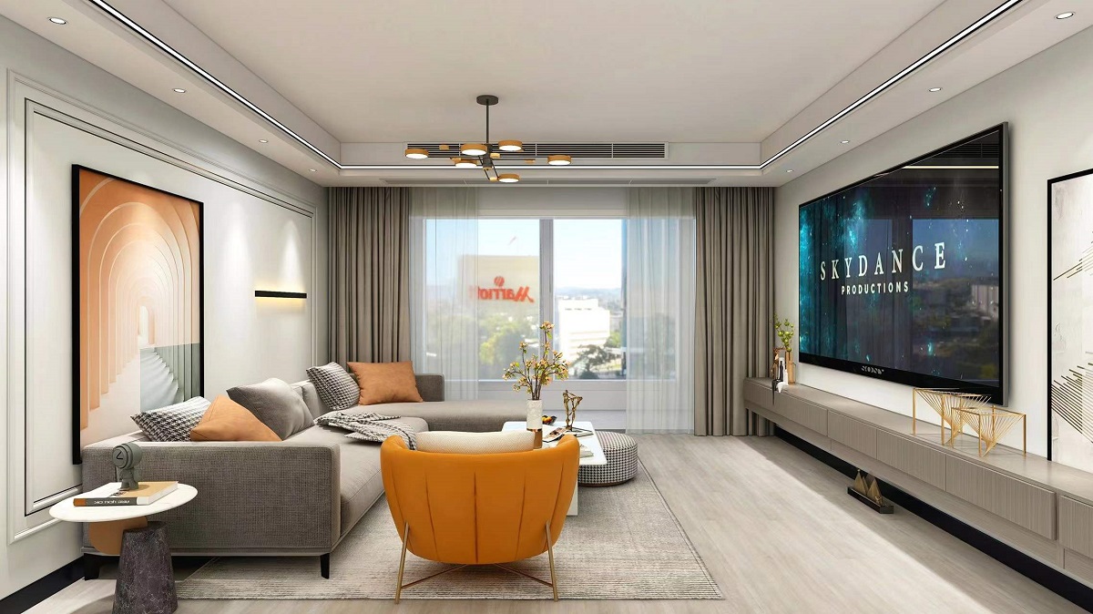 龍湖九里晴川-現(xiàn)代簡約-臥室設計效果圖